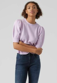 Пуловер с коротким рукавом Пуловер с коротким рукавом