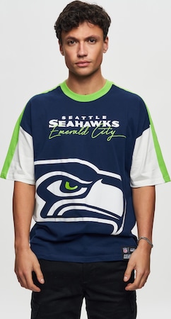 Футболка "Nfl Seahawks Seattle Cut And Sew Oversized"