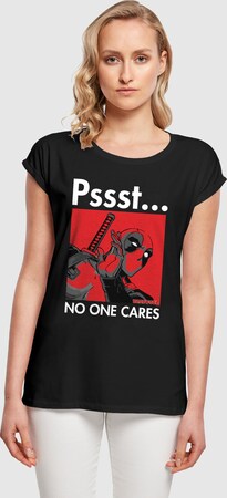 Футболка "Deadpool - No One Cares"