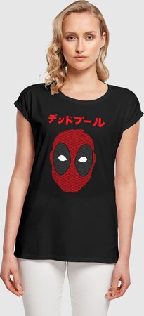 Футболка "Deadpool - Japanese Seigaiha Head"