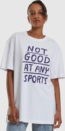 Футболка "Not Good At Any Sports"