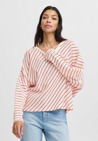 Пуловер с вырезом V Пуловер с вырезом V