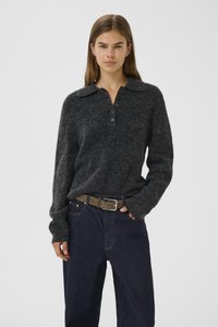 Пуловер с воротником поло Пуловер с воротником поло