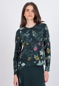 Жаккардовая вязаная кофта Жаккардовая вязаная кофта