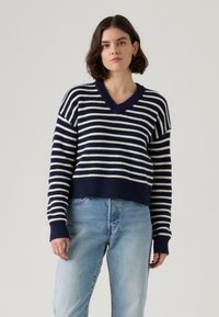 Пуловер с вырезом V Пуловер с вырезом V