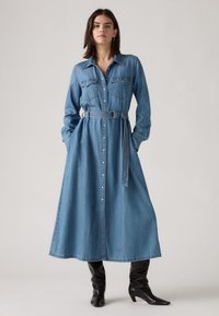 Джинсовое платье Джинсовое платье