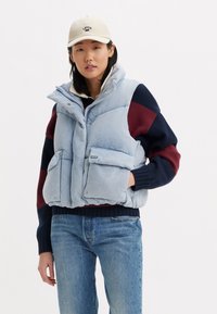 Джинсовая жилетка Джинсовая жилетка