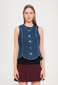 Джинсовая жилетка Джинсовая жилетка