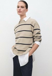 Пуловер в полоску Пуловер в полоску